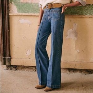 Sezane organic Augusto trousers jeans